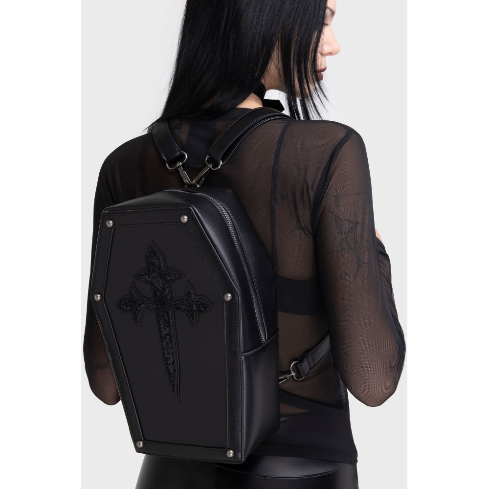Killstar - Nail in The Coffin Rucksack - Schwarz